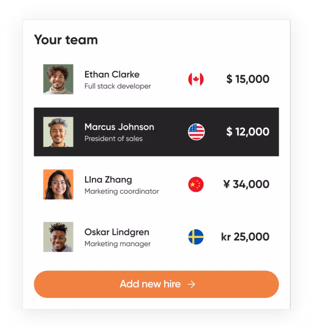 Your Team Dashboard