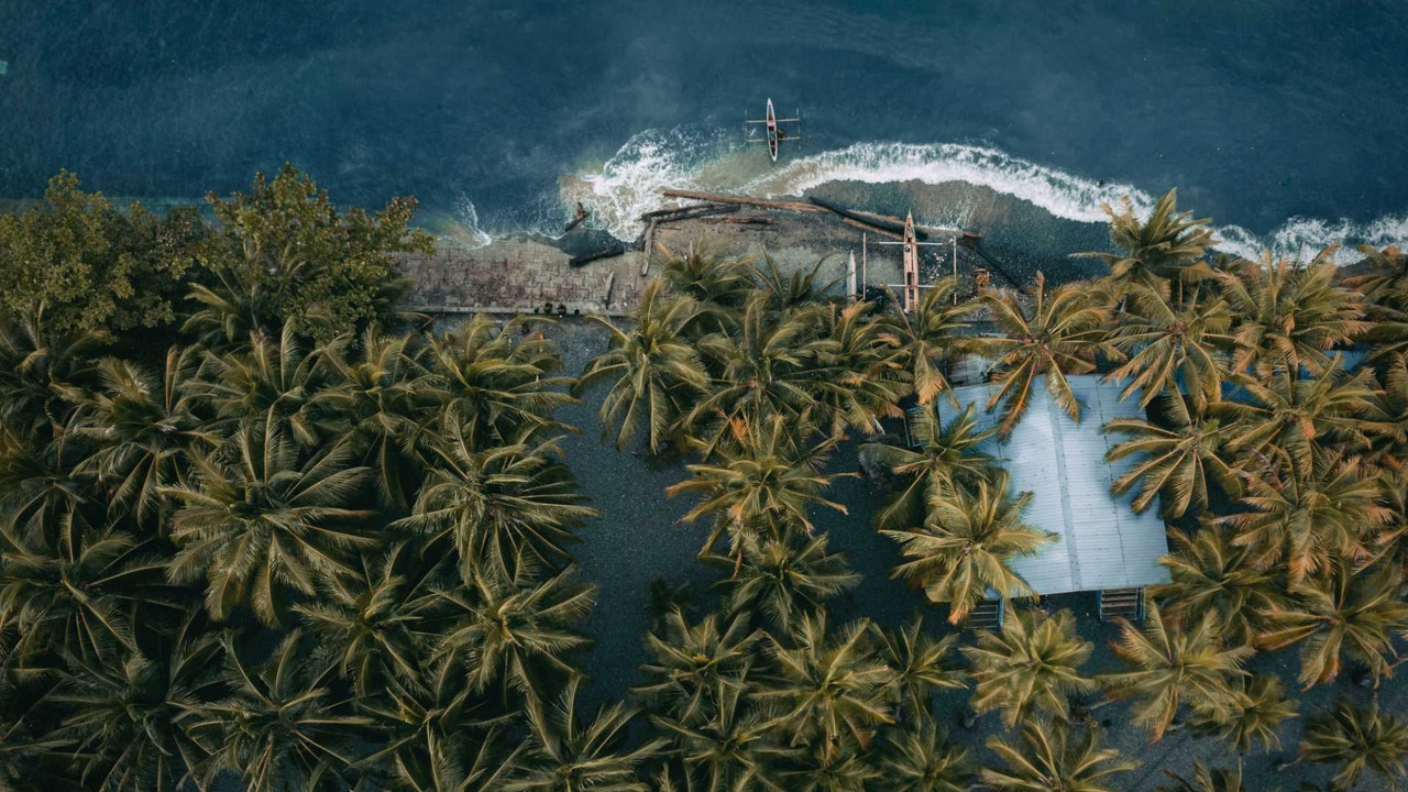 Papua New Guinea landscape